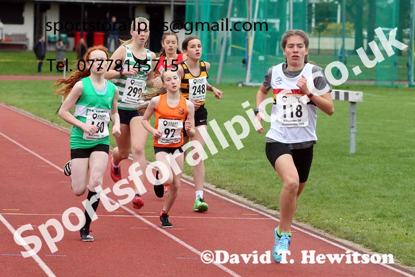 800 metres, NECAA Open Meeting, Morpeth, Sunday, October 18th. David T. Hewitson/Sports for All Pics